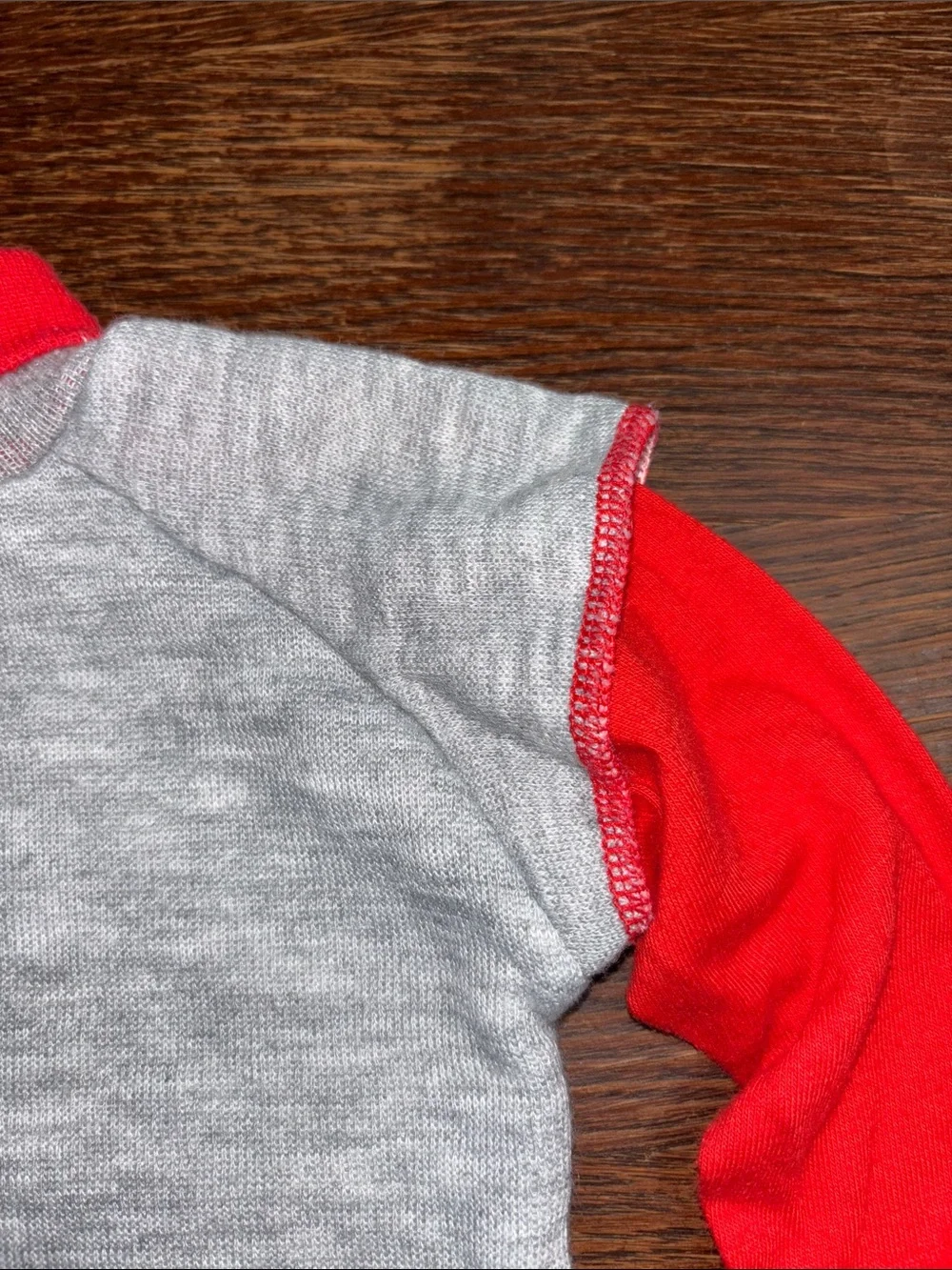 Vintage Carter's 1970’s Gray & Red “O.K. Coach” Sweatshirt 12 months